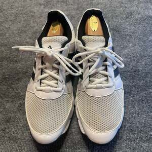 Adidas Tech Response 4.0 Traxion Men's Golf Shoes White/Black Sporty Casual Sz 8